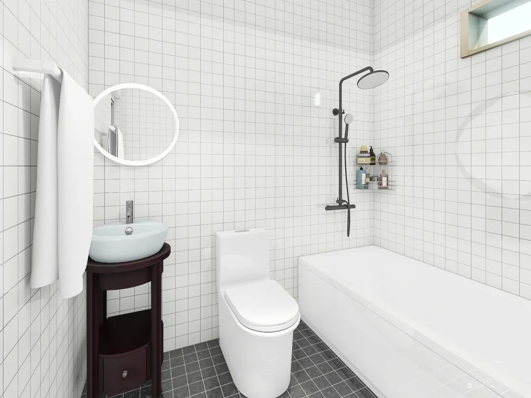 new bathroom 3d design renderings