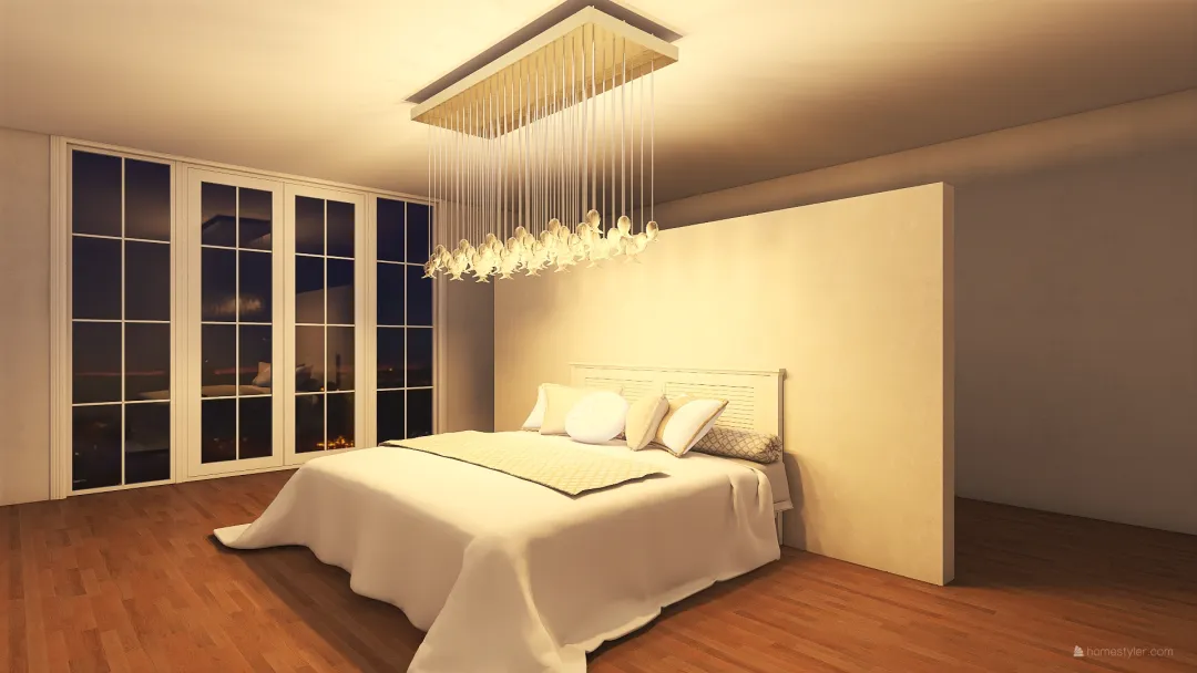 Romantic room 3d design renderings