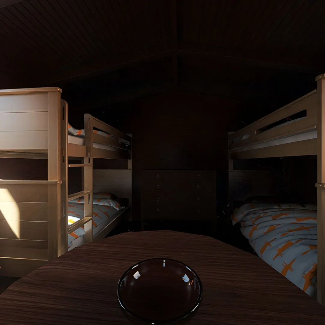 Snack Cabin 3d design renderings