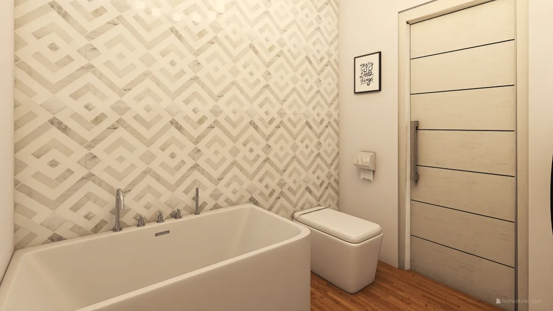 Kościuszki łazienka 3d design renderings