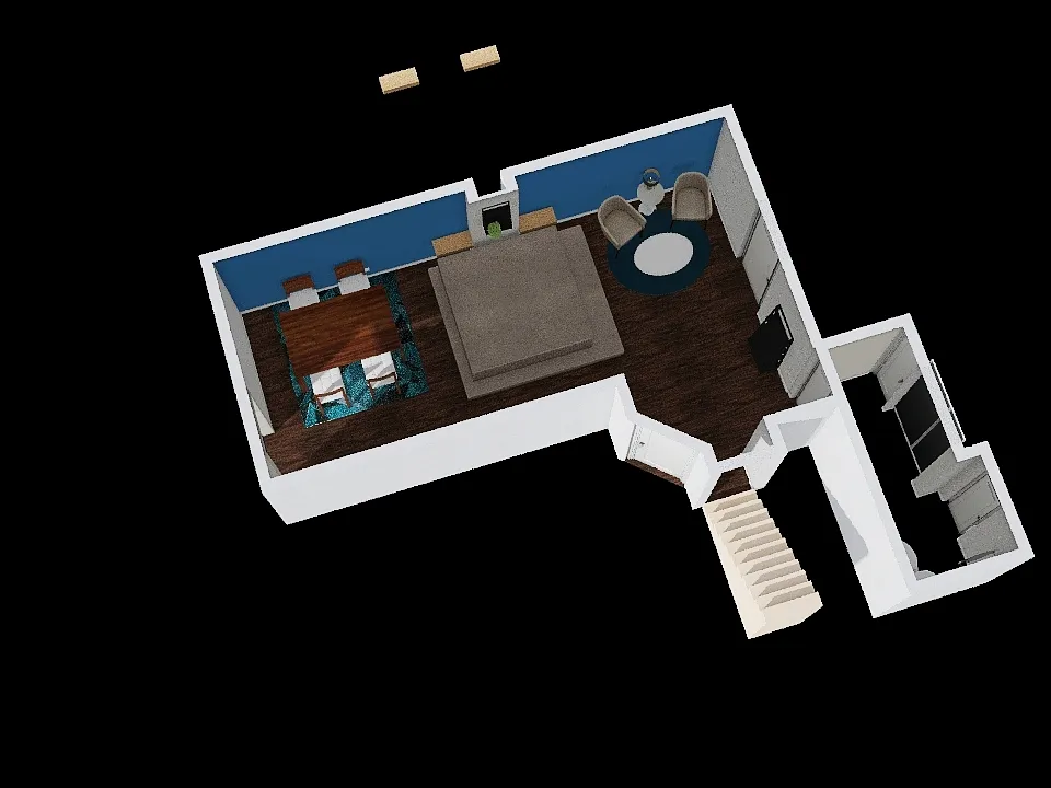 Accurate basement flooring 3d design renderings