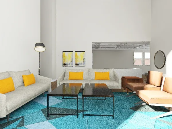 Kally Living Room 3d design renderings