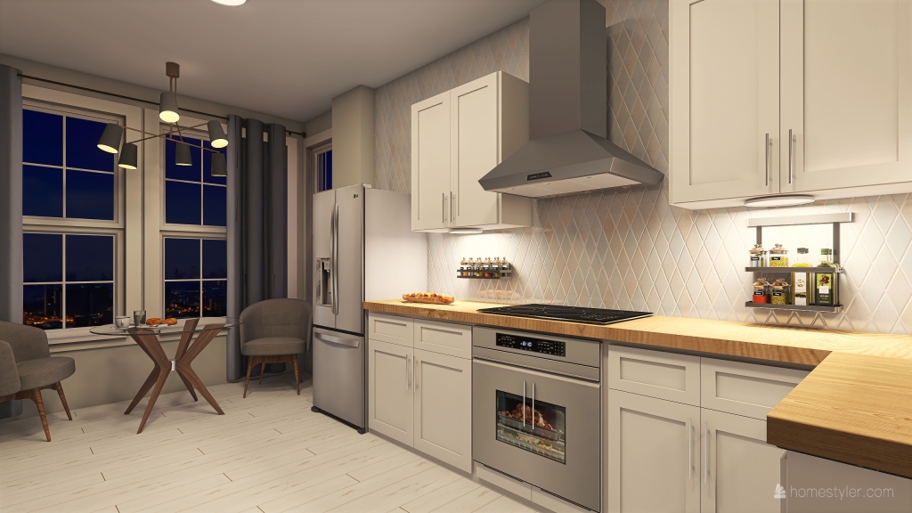 кухня вариант2 3d design renderings