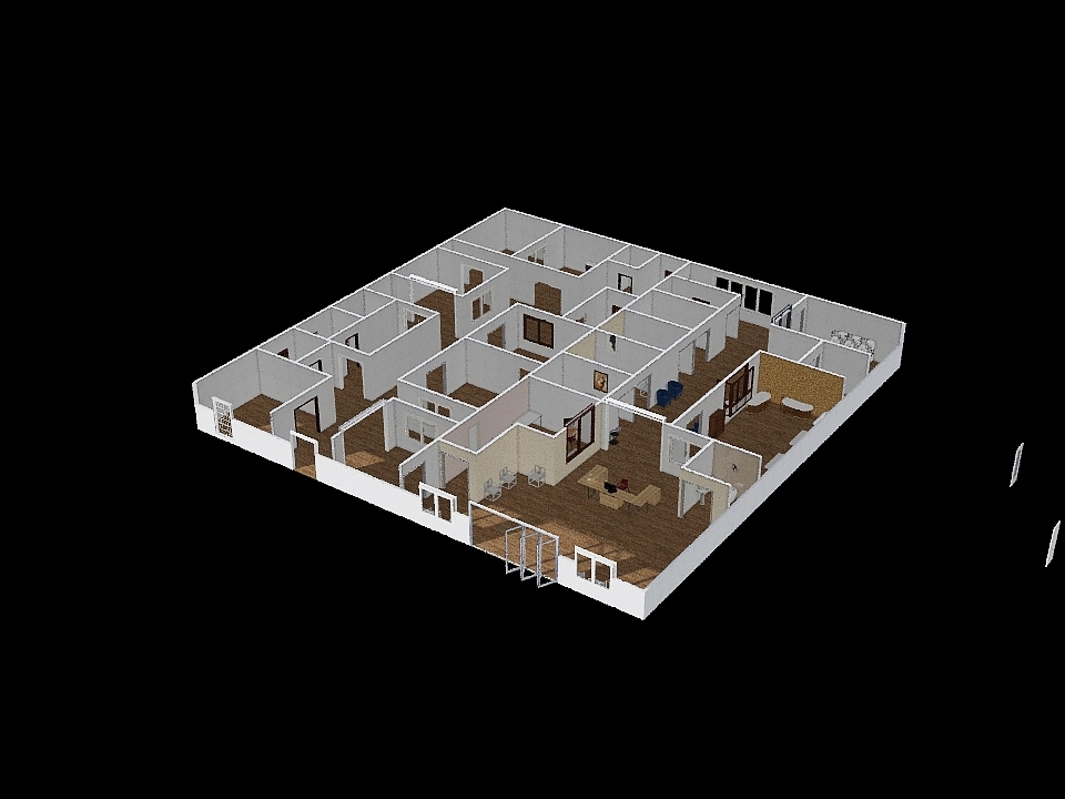 PLANO HOSPITAL 3d design renderings