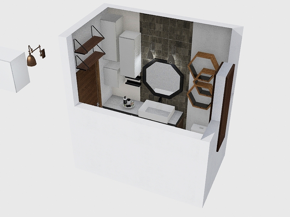 bagno 3d design renderings