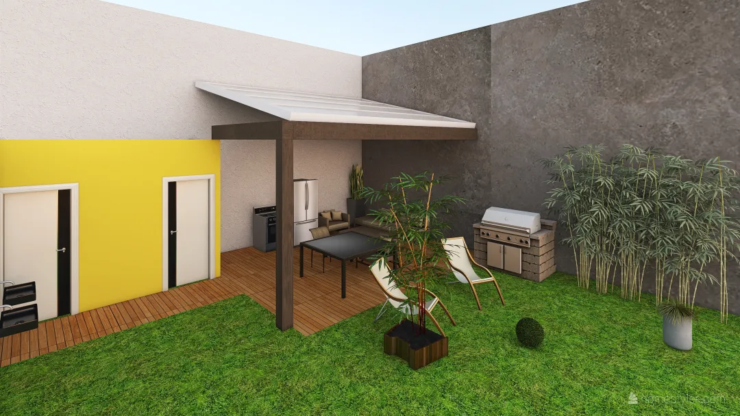 Terraza Moni 3d design renderings