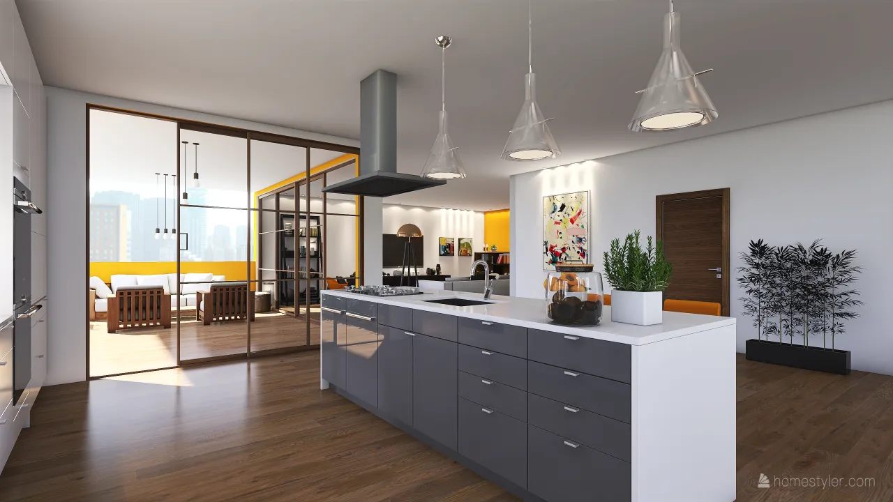 Kitchen 3d design renderings