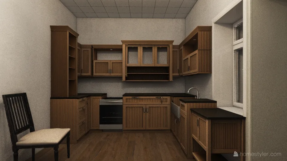 Квартира Мельники 3d design renderings