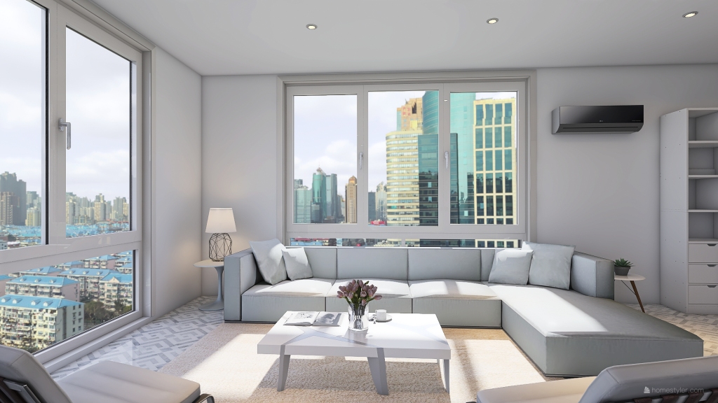 Apartamento Moderno 3d design renderings