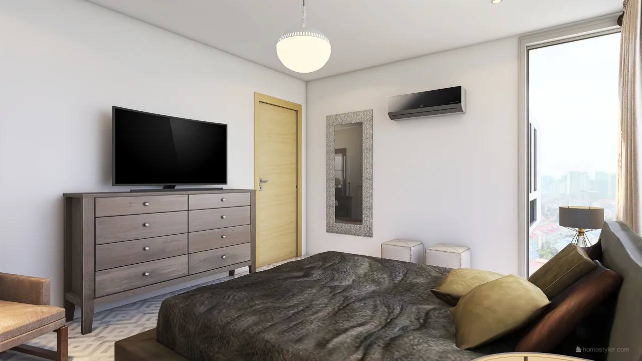 Apartamento Moderno 3d design renderings