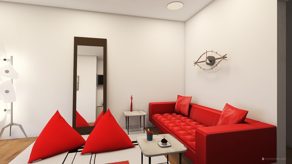 Гостиная для Ольги 3 вариант 3d design renderings