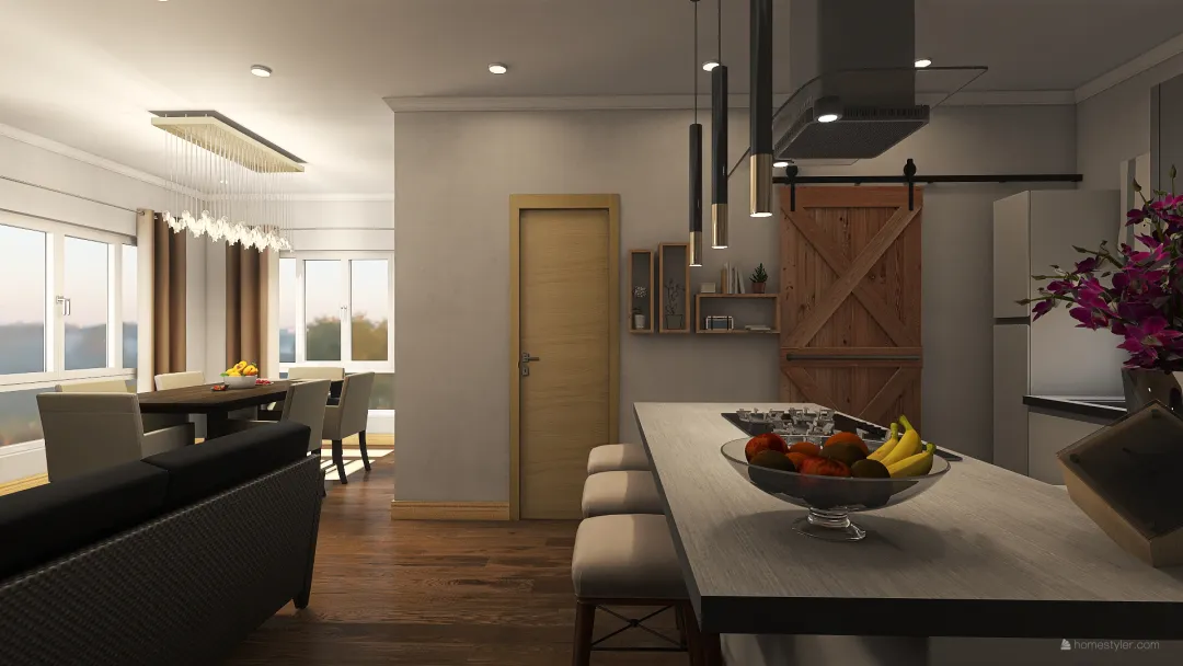 Calizo Residence - Revision 3d design renderings