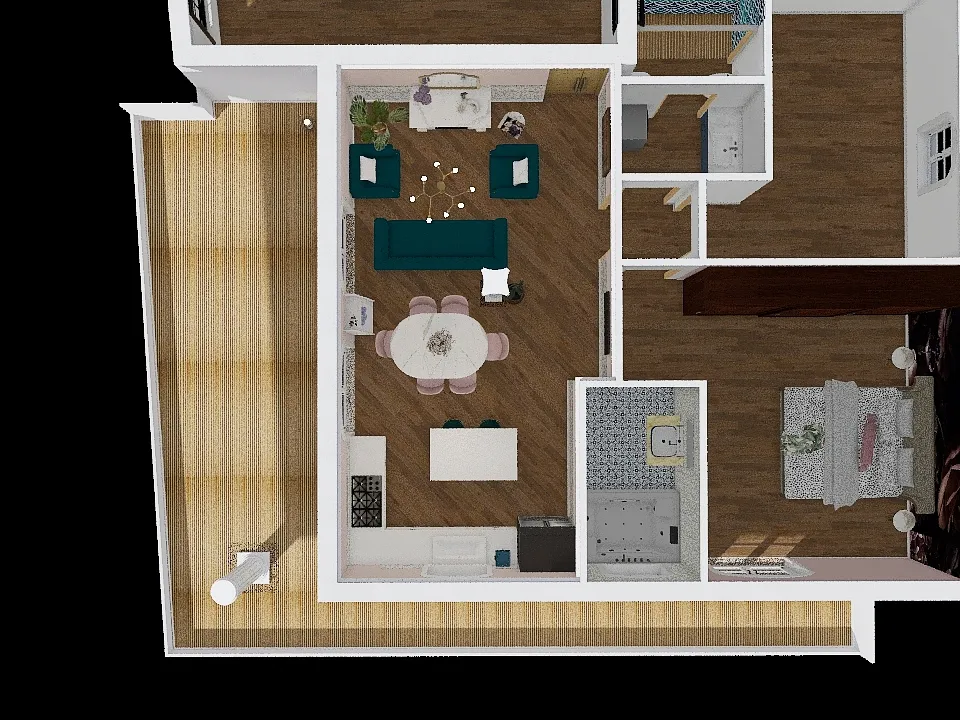 casa L&G Solution two 3d design renderings