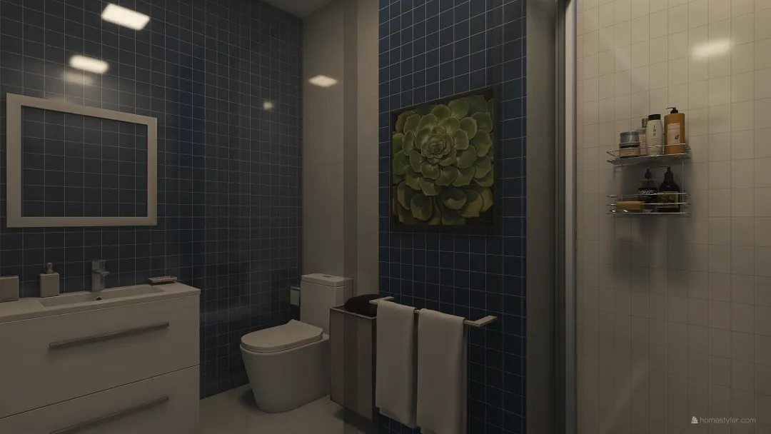 Bathroom freitas 3d design renderings