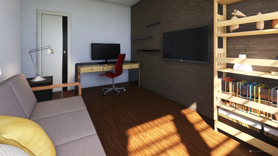 Franks Office 3d design renderings