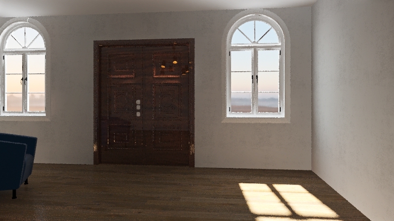 Μικρό δωμάτιο 3d design renderings
