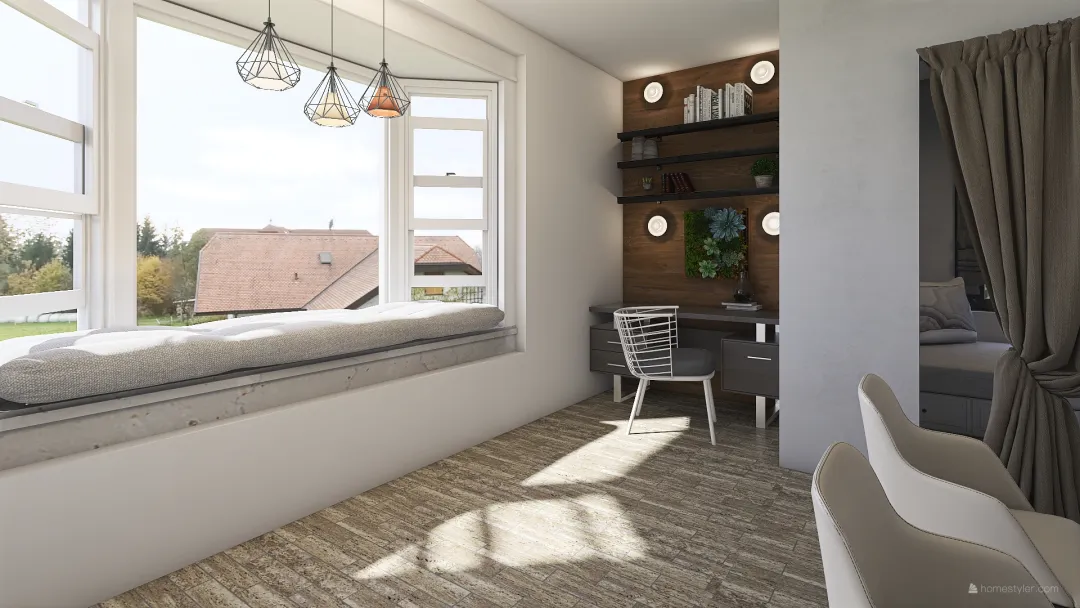 SkyWay Apartment 3d design renderings
