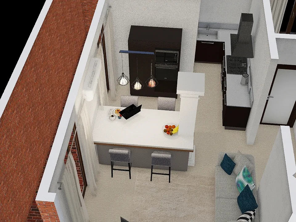 Progetto Casa Marti 3d design renderings
