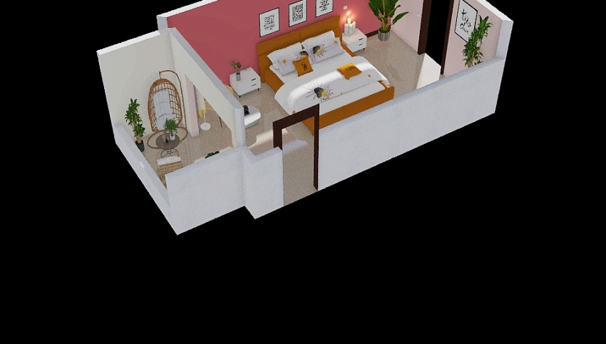 Yaressi's Bedroom 3d design picture 26.32