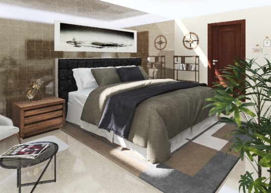 Ricardo's Bedroom Design Rendering