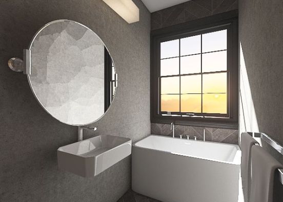 Banheiro  Design Rendering