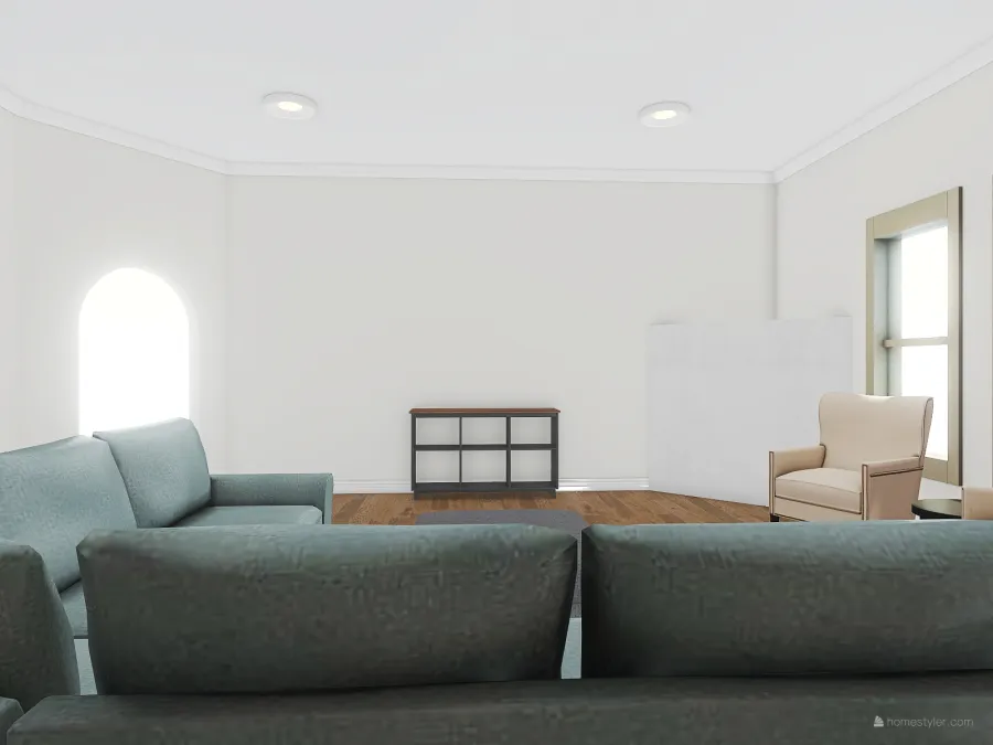 Katy Living Room 3d design renderings