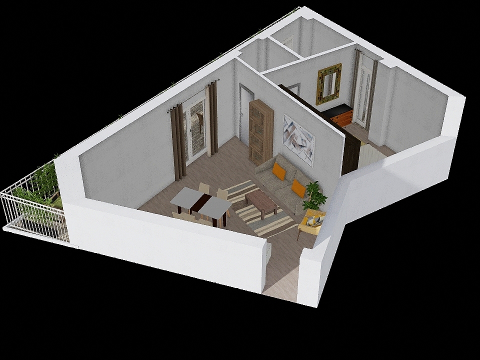 casa nettuno 3d design renderings