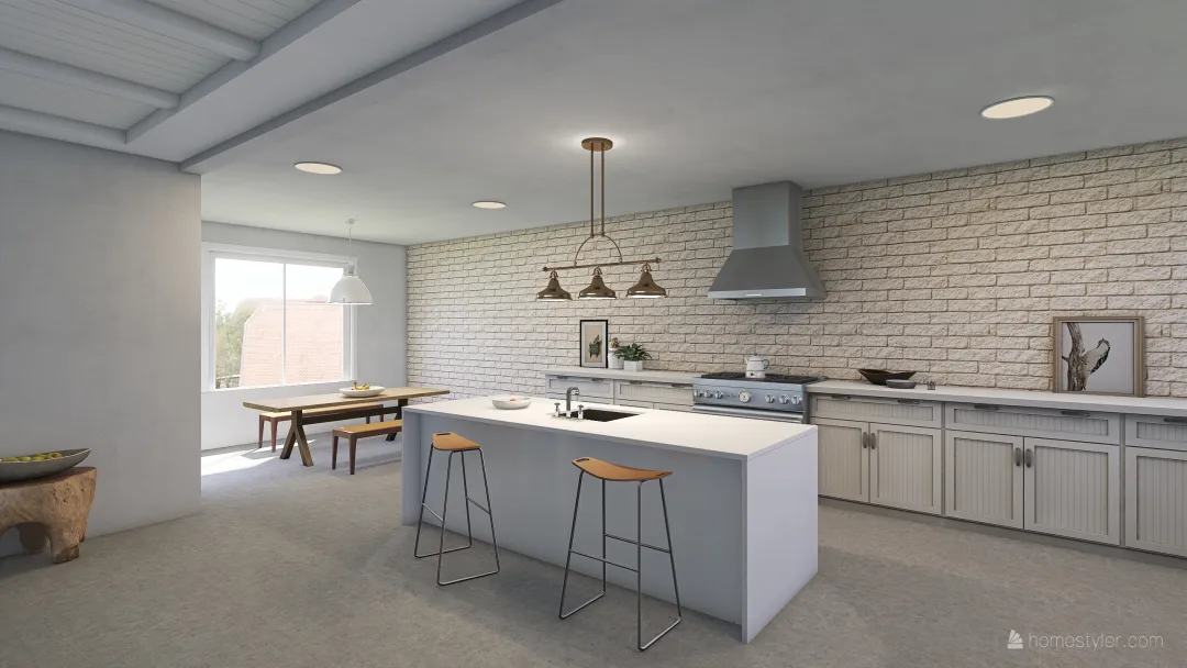 Leanne Kitchen 3d design renderings