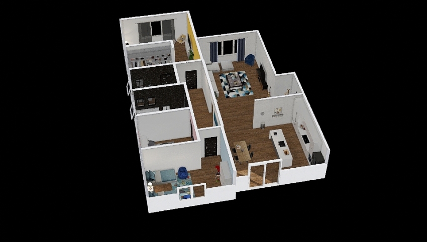 perfect family home 3d design picture 200.78