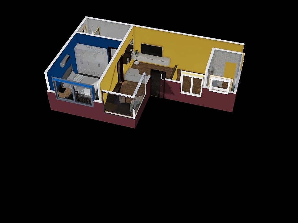 casa caique 3d design renderings