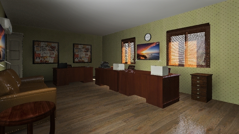 DLC Control Room 3d design renderings