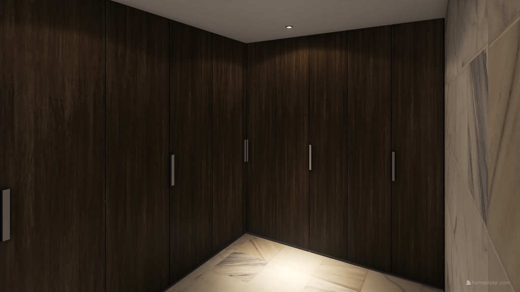 Walk-in-Wardrobe 3d design renderings
