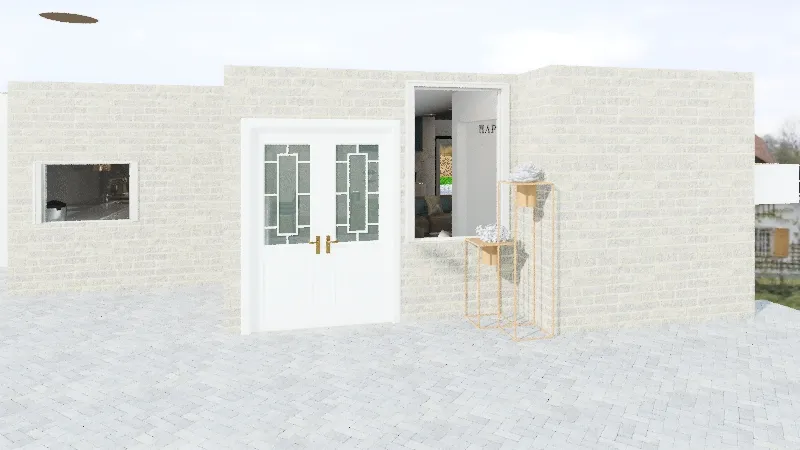 porch 3d design renderings