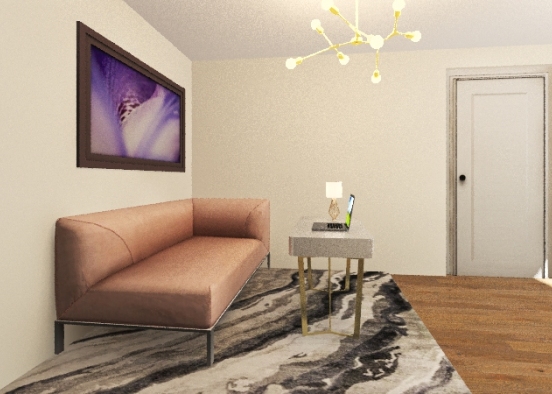 Personal Lounge Area Design Rendering