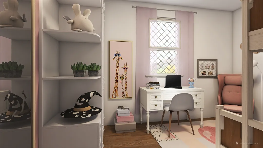 Helena Bedroom 3d design renderings
