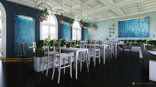  Elegant cafe bar