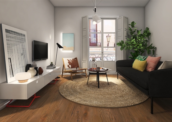 Apartment in old downtown Design Rendering