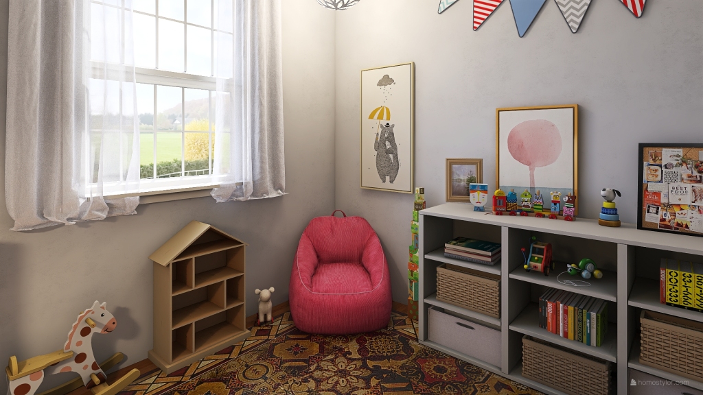 Isla's Room- Final 3d design renderings