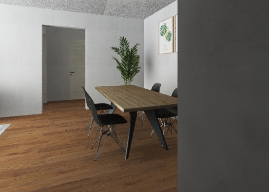 Appartamento moderno Design Rendering