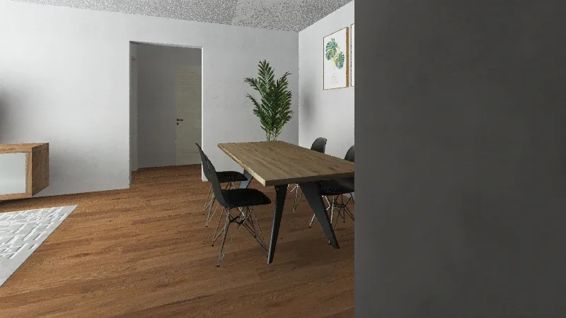Appartamento moderno 3d design renderings