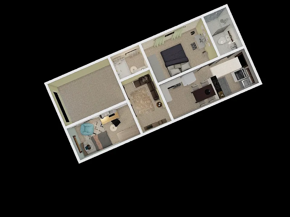 Minha Casa 3d design renderings