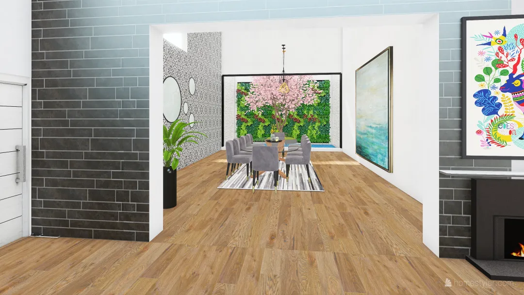 Loft House - reforma 3d design renderings