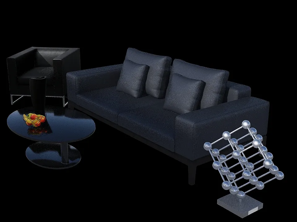 furnitures 3d design renderings