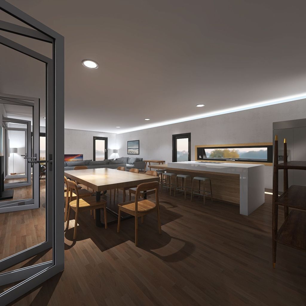 Sam tallai - alternate kitchen 3d design renderings