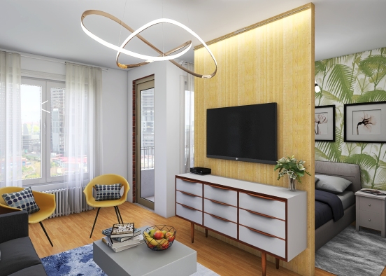 Small apartment ZK Design Rendering