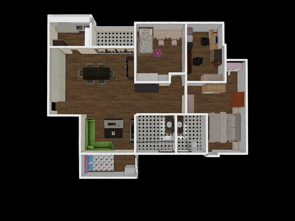 The House 10  (real) 3d design renderings