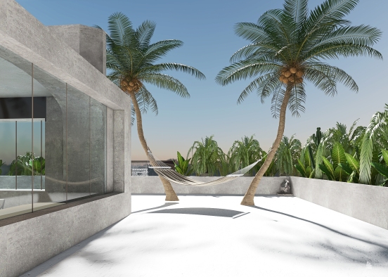 TropicalTheme bungalow Design Rendering