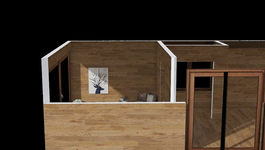 small cabin living.. 3d design picture 141.52