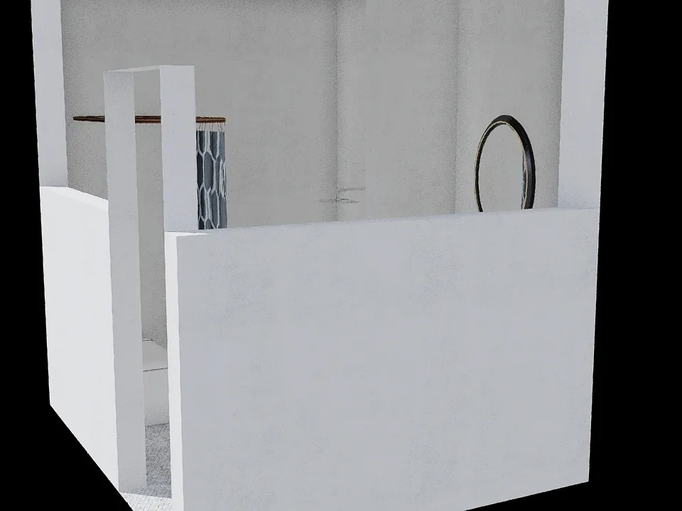 baño geriatrico 3d design renderings