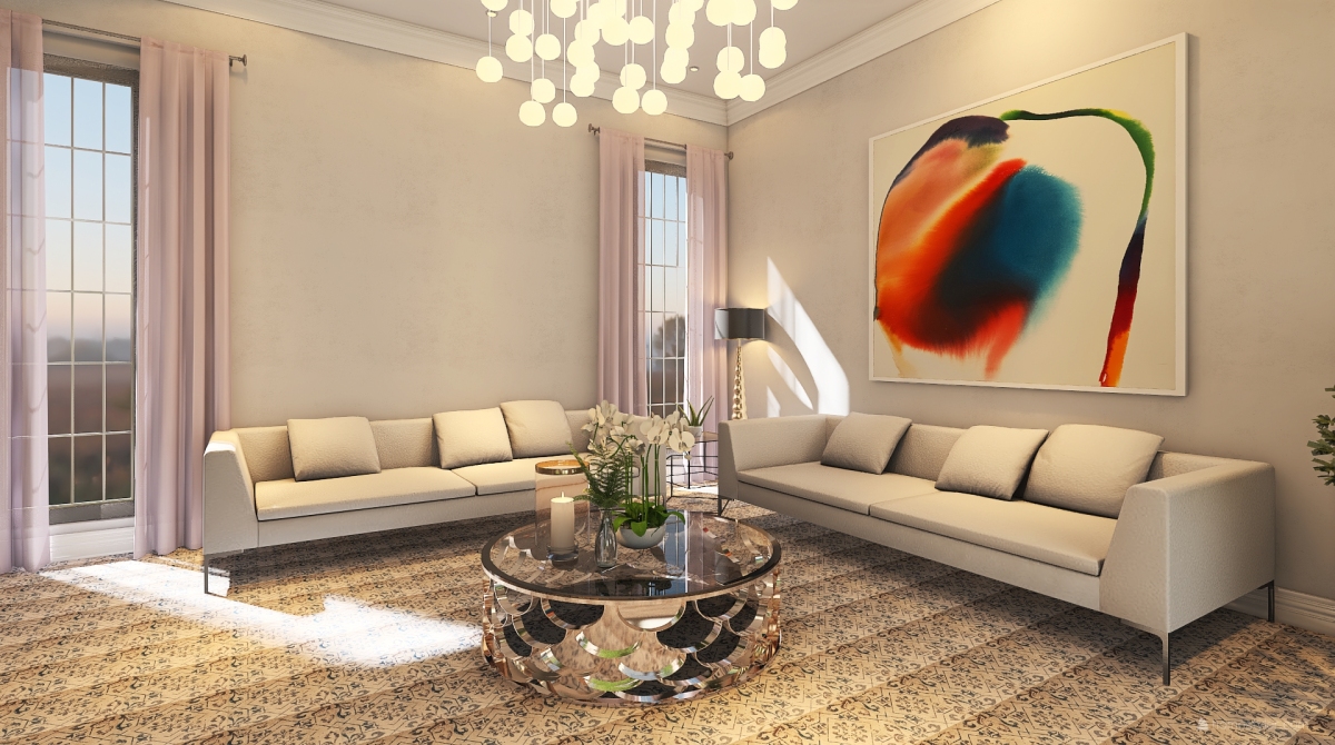 romantic modern lounge design ideas & pictures (375 sqm)Homestyler